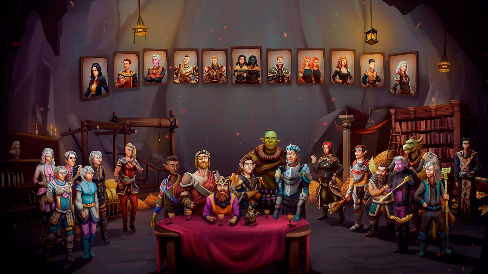 Ilustração Personagens